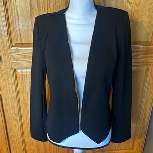 NWT Black Fashion Jacket Size Large